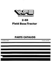 White X433367 Parts Book - 2-88 Tractor