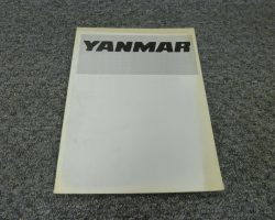 Yanmar EX3200 Wheel Tractor Operator's Manual