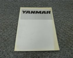 Yanmar LX4500 Wheel Tractor Parts Catalog