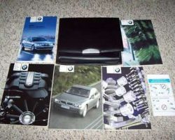 2006 BMW 750i, 750Li, 760i, 760Li Owner's Manual Set