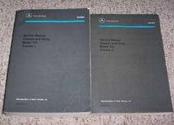 1984 Mercedes Benz 380SL & 380SLC Model 107 Chassis & Body Service Manual