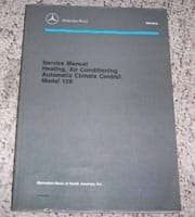 1984 Mercedes Benz 380SE, 380SEL & 380SEC Model 126 Heating, Air Conditioning & Automatic Climate Control Service Manual