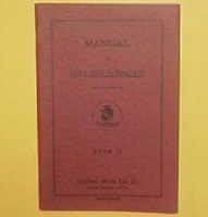 1919 Cadillac Type 57 Owner's Manual