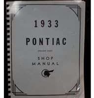 1933 Pontiac Straight Eight Models Service Manual