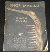 1938 Pontiac Models Service Manual