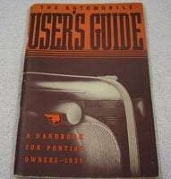 1939 Pontiac Models Owner's Manual