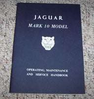 1970 Jaguar Mark 10 Owner's Manual