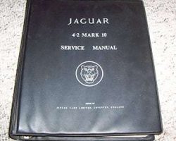 1969 Jaguar Mark 10 4.2 Model Service Repair Manual
