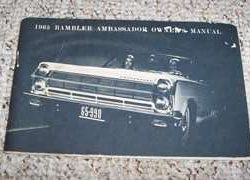 1965 Rambler Ambassador Owner's Manual