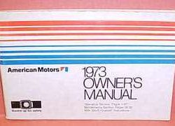 1973 AMC Hornet Owner's Manual
