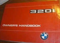 1976 BMW 320i Owner's Manual