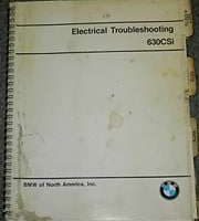 1978 BMW 630CSi Electrical Troubleshooting Manual