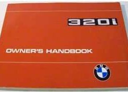 1977 BMW 320i Owner's Manual