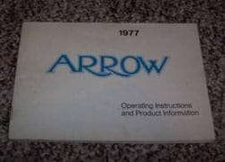 1977 Plymouth Arrow Owner's Manual