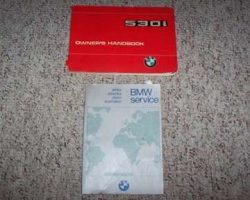 1978 BMW 530i Owner's Manual Set