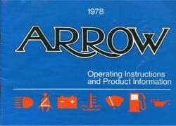1978 Plymouth Arrow Owner's Manual