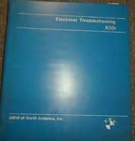 1980 BMW 520i Electrical Troubleshooting Manual