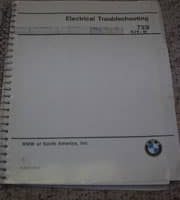 1980 BMW 733i Electrical Troubleshooting Manual