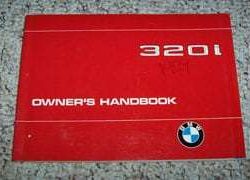 1979 BMW 320i Owner's Manual