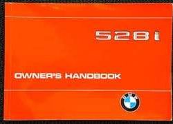 1979 BMW 528i Owner's Manual