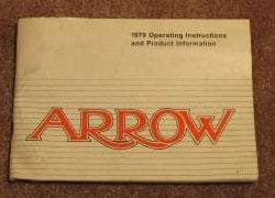 1979 Plymouth Arrow Owner's Manual