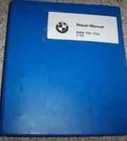 1980 BMW 728i & 735i Service Manual Binder