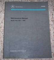 1984 Mercedes Benz 380SE, 380SEC & 380SEC 126 Chassis Maintenance, Tuning & Unit Replacement Service Manual