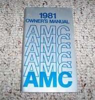 1981 AMC Concord Owner's Manual