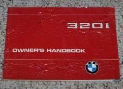 1982 BMW 320i Owner's Manual