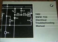 1982 BMW 733i Electrical Troubleshooting Manual