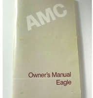 1984 AMC Eagle Owner's Manual