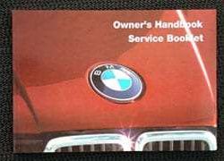 1985 BMW 318i, 320i, 323i Owner's Manual