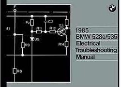 1985 BMW 528e & 535i Electrical Troubleshooting Manual