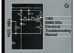 1986 BMW 325e Electrical Troubleshooting Manual