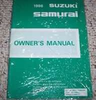 1986 Suzuki Samurai Owner's Manual