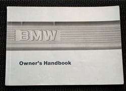 1988 BMW 735i, 750iL Owner's Manual