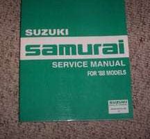 1988 Suzuki Samurai Service Manual