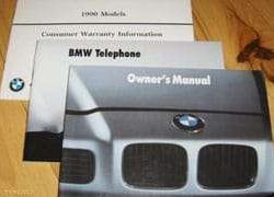 1990 BMW 850i Owner's Manual