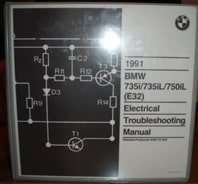 1991 BMW 735i, 735iL, 750iL Electrical Troubleshooting Manual