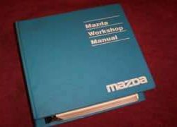 1991 Mazda Protege Service Manual Binder