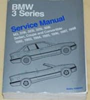1994 BMW 3 Series, 318i, 318i Convertible, 318is, 320i, 325i, 325i Convertible & 325is Service Manual