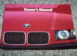1992 BMW 318i, 318is, 325i, 325is Owner's Manual