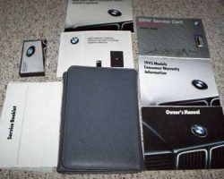 1992 BMW 735i, 735iL & 750iL Owner's Manual Set