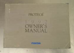 1992 Mazda Protege Owner's Manual