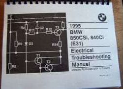 1995 BMW 850CSi & 840Ci Electrical Troubleshooting Manual