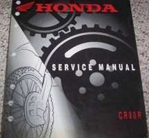 1995 Honda CR80R Motorcycle Shop Service Manual