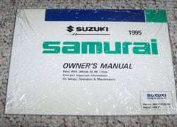 1995 Suzuki Samurai Owner's Manual