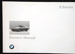 1996 BMW 840Ci, 850Ci Owner's Manual