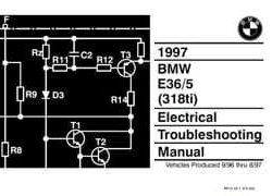 1997 BMW 318ti Electrical Troubleshooting Manual