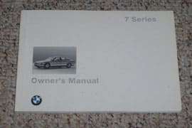 1997 BMW 740i, 740iL, 750iL Owner's Manual